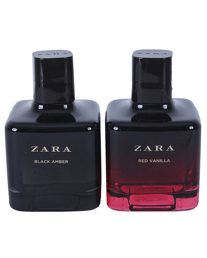 عطر ادکلن زارا رد وانیلا و بلک امبر-دوقلو   Zara red vanilla and black amber