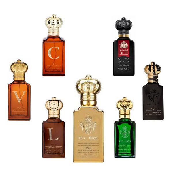 دکانت عطر کلایو کریستین ست مردانه  7 عددی با حجم 1 میلی لیتر
